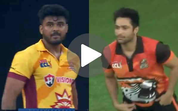 [Watch] 169 Off 39 Balls! Akash Yadav Stuns Harsh Beniwal And Co With Insane Thrashing In ECL